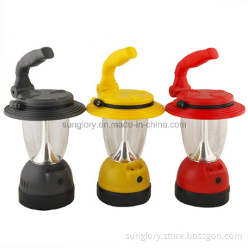 Rechargeable LED Solar Camping Lantern for Mobile Phone Charger